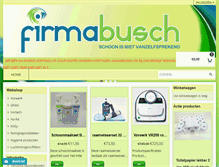 Tablet Screenshot of firmabusch.nl